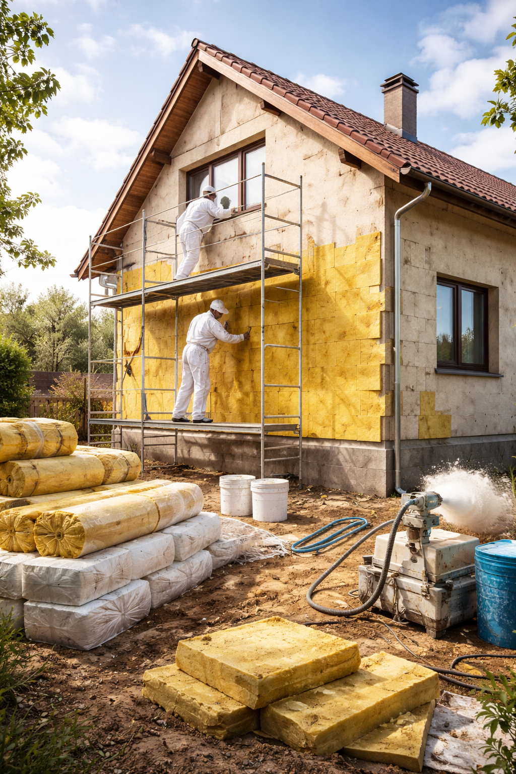 Профессиональное утепление домов в Рузаевке — тепло, надежность, экономия